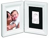 Baby Art 34120067 -  Bilderrahmen mit Gipsabdruck, wei�