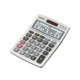 Casio MS-120MS-S-EH Desk Top Calculator