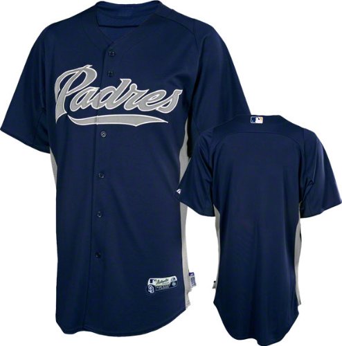 San Diego Padres Majestic Navy Authentic Cool Baseâ