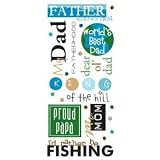 12 PACK PHR CAFE STKR FATHER KNOW BEST Papercraft, Scrapbooking (Source Book)