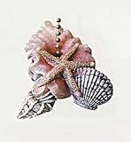 Starfish Seashells Sea Shell Beach Fan Light Pull