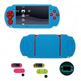 BLUE GLOW in DARK Sony Playstation Portable PSP Slim 3000 Cross ...