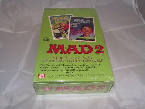 Mad 2nd Edition Factory Sealed Trading Card Hobby Box 36 Packs