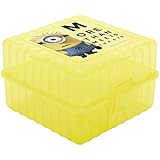 Zak! Designs GoPak Lunch Box Divided Food Storage Container with Stuart from Minions Movie, BPA-free