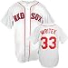 Jason Varitek Boston Red Sox Home White MLB Replica Jersey