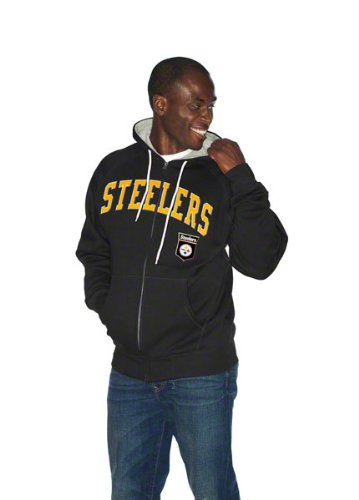 Pittsburgh Steelers Step One Full-Zip Hooded Sweatshirt