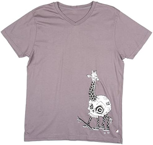 Push Culture Giraffe T-Shirt - Grey - LG