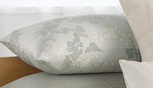 Calvin Klein Petals Standard Sham Silver