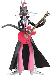 Catwalk Punk Puss Hanging Figurine