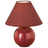 Eglo Tischleuchte NTL-KERAMIK H-278 ROT ‘TINA 1′