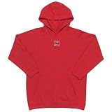 Nebraska Cornhuskers NCAA JV Youth Pullover Hooded Sweatshirt For Kids (Dark Red)