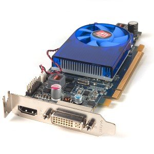ATI Radeon HD 4650 1GB DDR2 PCI Express (PCI-E) DVI Low Profile Video Card w/HDMI & HDCP Support