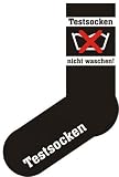 Produkt-Bild: Fun Socken Einheitsgr&ouml;&szlig;e 40-45 Testsocken nicht waschen!