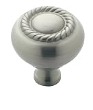 Amerock BP53471-G10 Allison Scroll Knob 1-1/4-Inch Diameter, Satin Nickel
