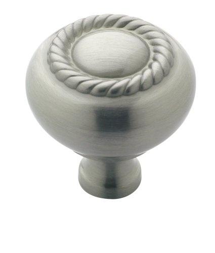 Amerock BP53471-G10 Allison Scroll Knob 1-1/4-Inch Diameter, Satin Nickel