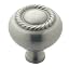Amerock BP53471-G10 Allison Scroll Knob 1-1/4-Inch Diameter, Satin Nickel