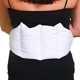 Microwavable Therapeutic Natural Lower Back Hot Pad w/ Belt (7