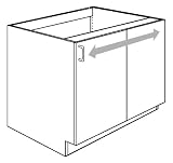 36 Lower Blind Corner Cabinet - Prepac Furniture - BC-3636-F