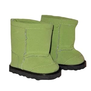 Green Boots. Fits 18