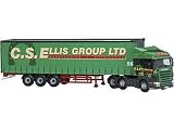 Review Corgi  / Diecast Model Scania R Series High Roof Curtainside (C. S. Ellis) in Green