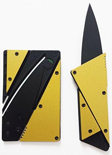 Cukyteck Nice Tool outdoor tool Card knife ( Golden) (Gold)