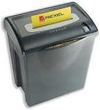 Electronics : Rexel V120/6 Shredder with Reverse 5.8mm Straight Cut 35 Litre 12x80gsm A4 W420xD280xL485mm Ref 2100880