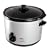 Wahl James Martin ZX639 Slow Cooker, 280W, 5.5 Litre  (Silver/Black)