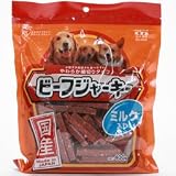 ビーフジャーキーミルク入り 400gの画像