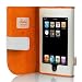 Belkin Leather Folio Case for iPod touch 1G (Persimmon Orange Bone White)