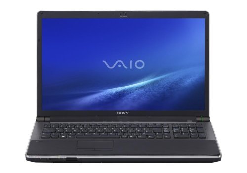 Sony VAIO VGN-AW160J/Q 18.4-Inch Laptop (2.53 GHz Intel Core 2 Duo T9400 Processor, 4 GB RAM, 500 GB Hard Drive, Blu-ray Drive, Vista Premium) Black