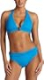 Calvin Klein Women's Shirred Two Piece Swimsuit,Turquoise,8