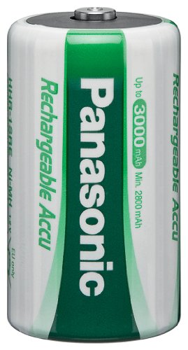 Panasonic P20P/2BC Rechargeable Accu Power Mono D Batterie (1,2V, 3000mAh, 2-er Pack) Preisvergleich