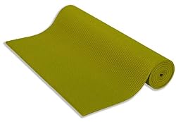 Bean Products Yoga Mat 1/4 Extra Thick High Density 72 Length - Clean PVC Phthalate Free PER