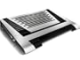 NZXT CRYO LX Aluminum Notebook Cooler 17-Inch to 19-Inch with 120MM Adjustable Fans - Silver (CRYO LX SILVER)