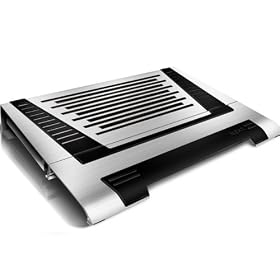NZXT ACC-NT-CRYO-LX 120MM Aluminum Notebook Cooler Adjustable Fans (Silver)