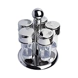 Revolving Tabletop Spice Rack - 6 Piece