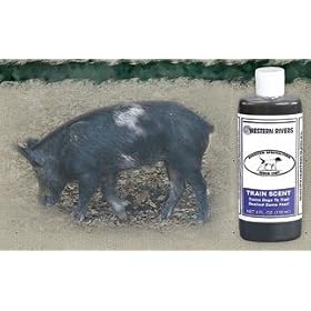 Click here to buy Western Rivers Wild Boar Train Scent For Dog Training 4 oz No. 468.