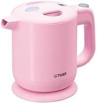 飲みたいときにサッと沸く! TIGER 電気ケトル 0.6L(フッ素加工内容器) ピンク PFY-A060P