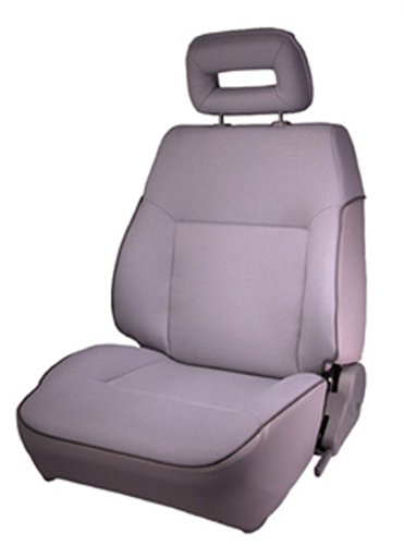 Rugged Ridge 53420.09 Gray Front Factory Replacement Driver Side Seat with Recliner