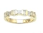 0.75 (3/4) cttw Baguette Diamonds Band - Platinum, 14kt White or Yellow Gold