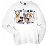Yorkshire Terrier Yorkie dog Vice Versa Adult Sweatshirt
