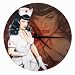 Bettie Page Nurse Deco Wall Clock