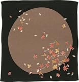 ふろしきや 風呂敷 残月-墨（45cm）