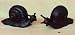 Schnecke FOX Gartentier Garten 2er Set Gusseisen antik