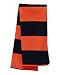 Rugby Striped Knit Scarf