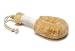 Merben International Medium Texture Sisal Body Brush with Cotton Cord Handle For Dry ...