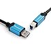 BlueRigger SuperSpeed USB 3.0 Type A Male to Type B Male Cable (3 Feet)