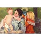 Mary Cassatt (After the bath) Art Poster Print - 13x19