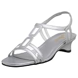 Annie Women's Cruiser Wedge,Silver,12 W