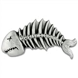 Fish Skeleton Belt Buckle